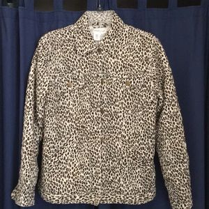 Animal print jacket